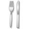 Fork and Knife emoji on Samsung
